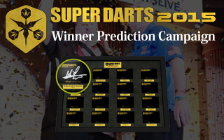Winner Prediction Campaign for SUPER DARTS 2015