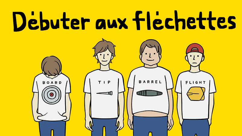 Débuter aux fléchettes