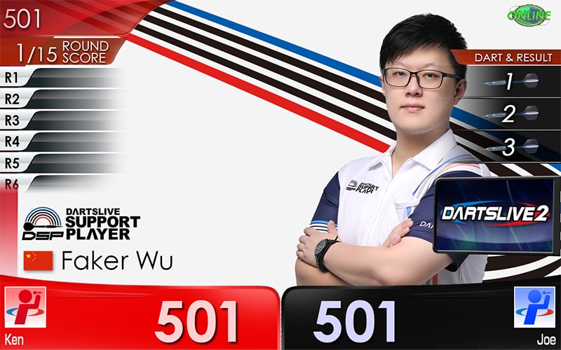 Faker Wu DARTSLIVE THEME