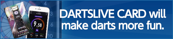 One CARD can expand your entertainment experience.　DARTSLIVE CARDwill make darts more fun.　For more information