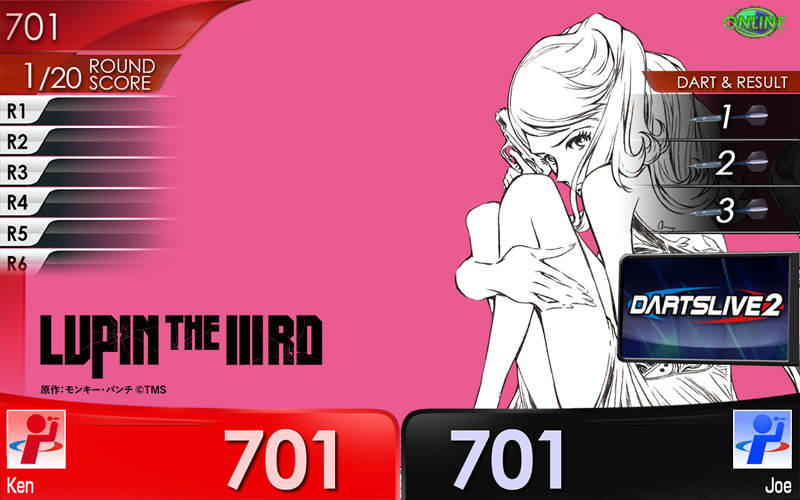 LUPIN THE IIIRD』×ダーツライブコラボキャンペーン | DARTSLIVE