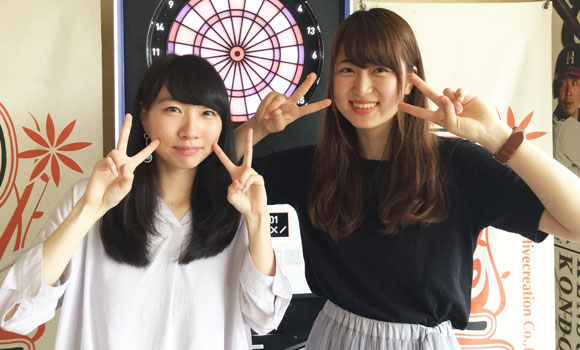 渡辺 奈菜＆千歩 春奈ペア