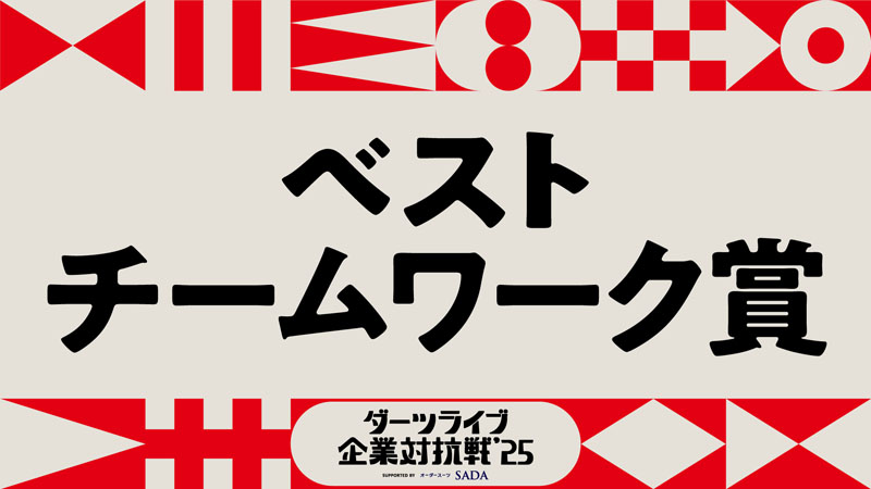 ベストチームワーク賞