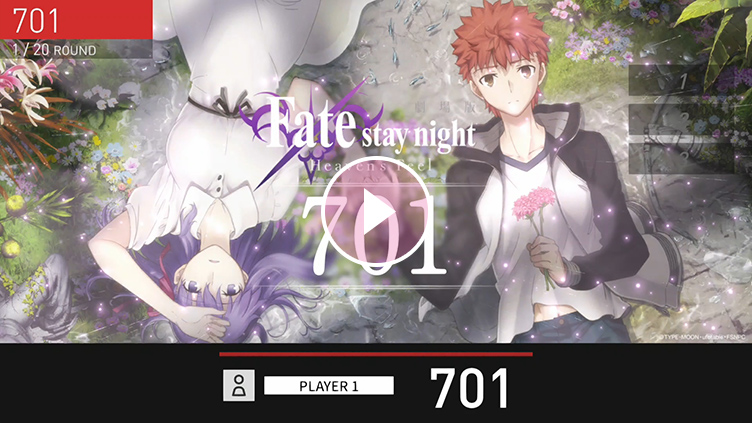 DARTSLIVE×劇場版「Fate/stay night[Heaven's Feel]」キャンペーン