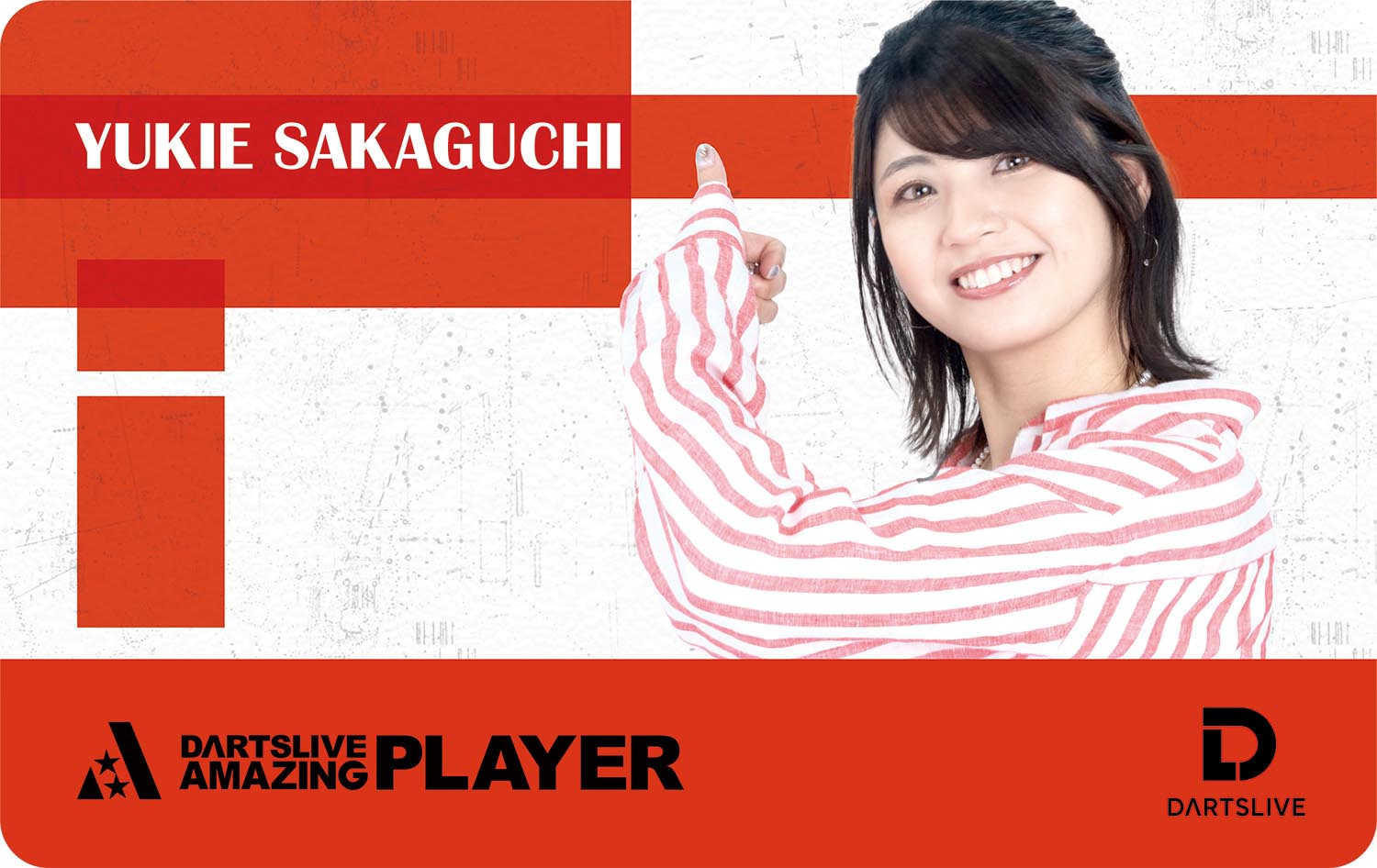 坂口優希恵  DARTSLIVE CARD