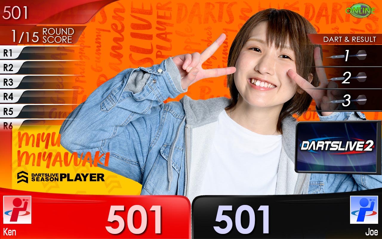 宮脇 実由 DARTSLIVE THEME