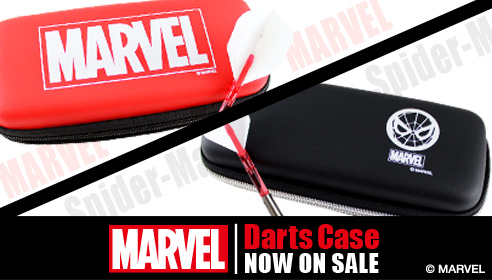 【MARVEL】世界的に人気のMARVEL キャラクターのSpider-Manがダーツケースに登場