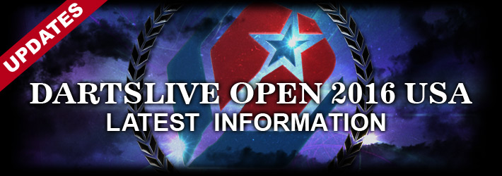 【更新情報】DARTSLIVE OPEN 2016 USA