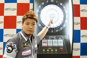 DARTSLIVE OFFICIAL PLAYER：野毛駿平選手