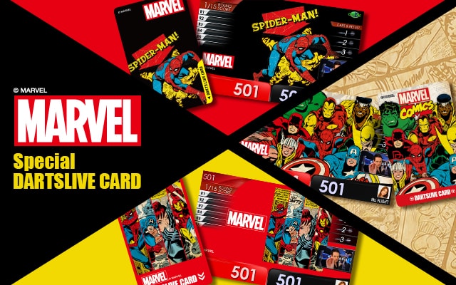 MARVEL Special DARTSLIVE CARD発売！ 