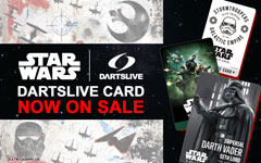 【発売開始】STAR WARS DARTSLIVE CARD 第1弾！
