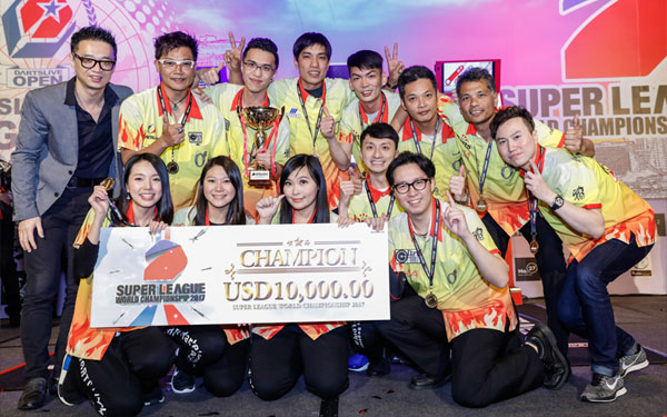 SUPER LEAGUE WORLD CHAMPIONSHIP 2017 Champion Hong Kong