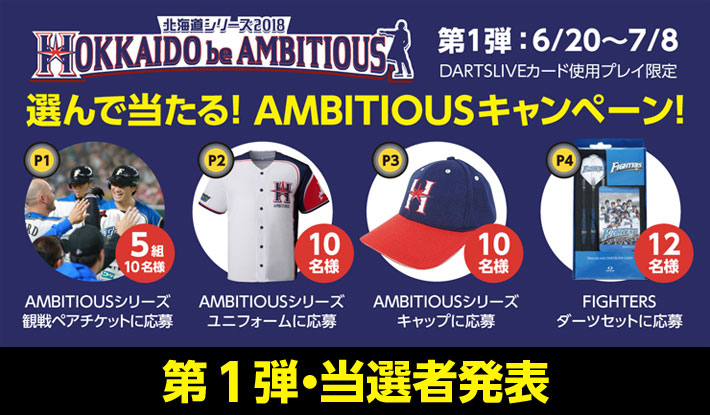 選んで当たる！AMBITIOUSキャンペーン！