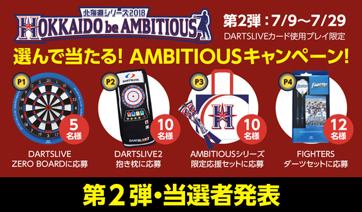 選んで当たる！AMBITIOUSキャンペーン！