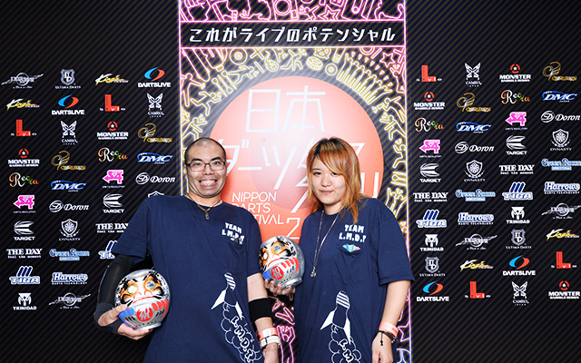 ダブルス ゼロワン祭り　準優勝 ： Team L.M.D.T. 2 / ヒロタ マコト　イケダ アヤノ