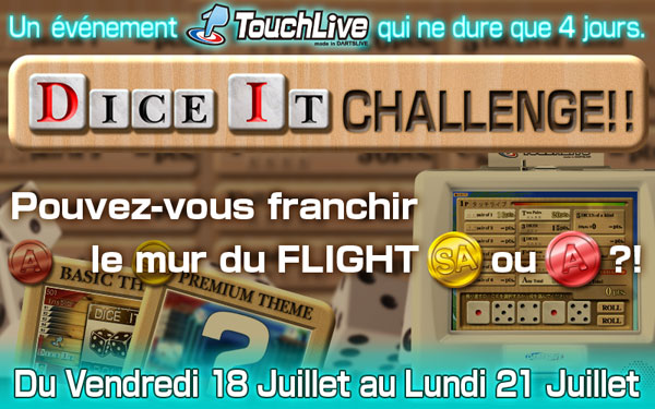 TouchLive DICE IT CHALLENGE