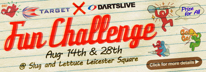 Target × DARTSLIVE Fun Challenge