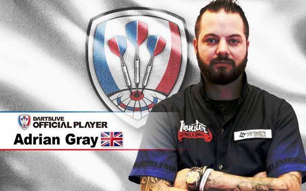 DARTSLIVE OFFICIAL PLAYER Adrian Gray