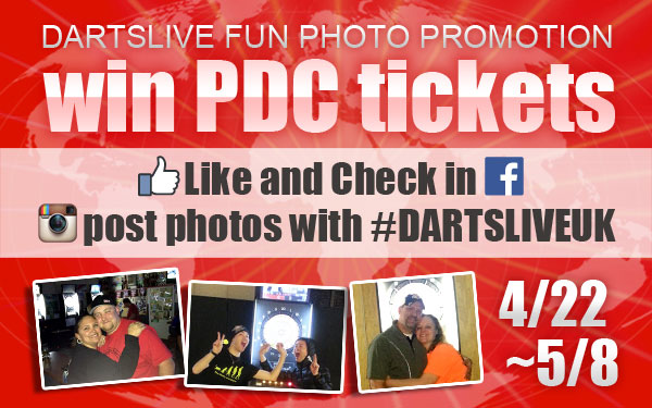 DARTSLIVE FUN PHOTO PROMOTION