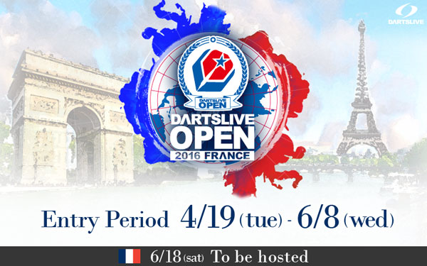 DARTSLIVE OPEN 2016 FRANCE