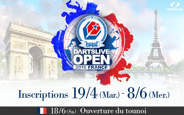 DARTSLIVE OPEN 2016 FRANCE