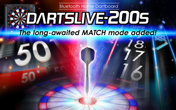 【DARTSLIVE-200S】The long-awaited MATCH mode added! | DARTSLIVE
