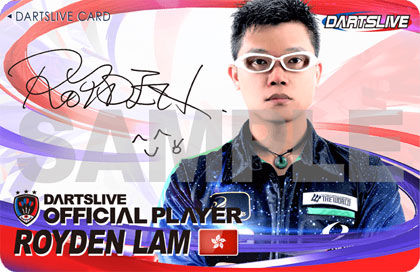 Royden Lam DARTSLIVE CARD