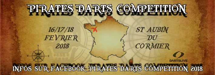 DARTSLIVE OPEN des Pirates