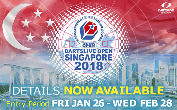 DARTSLIVE OPEN 2018 SINGAPORE