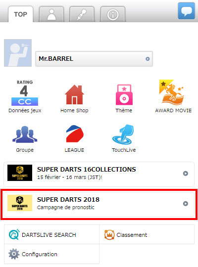 SUPER DARTS 2018