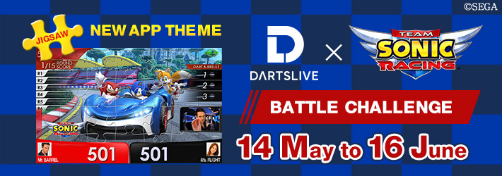 Play 『Team Sonic Racing』 BATTLE CHALLENGE and collect THEMEs(Until 16 June)