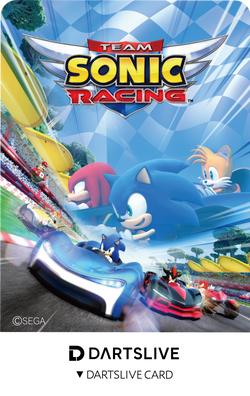 『Team Sonic Racing』DARTSLIVE Card