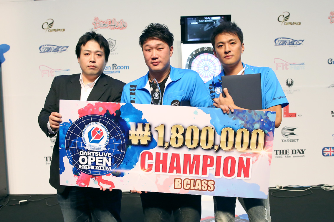 DARTSLIVE_OPEN_KOREA_2015_BClass_CHAMPION