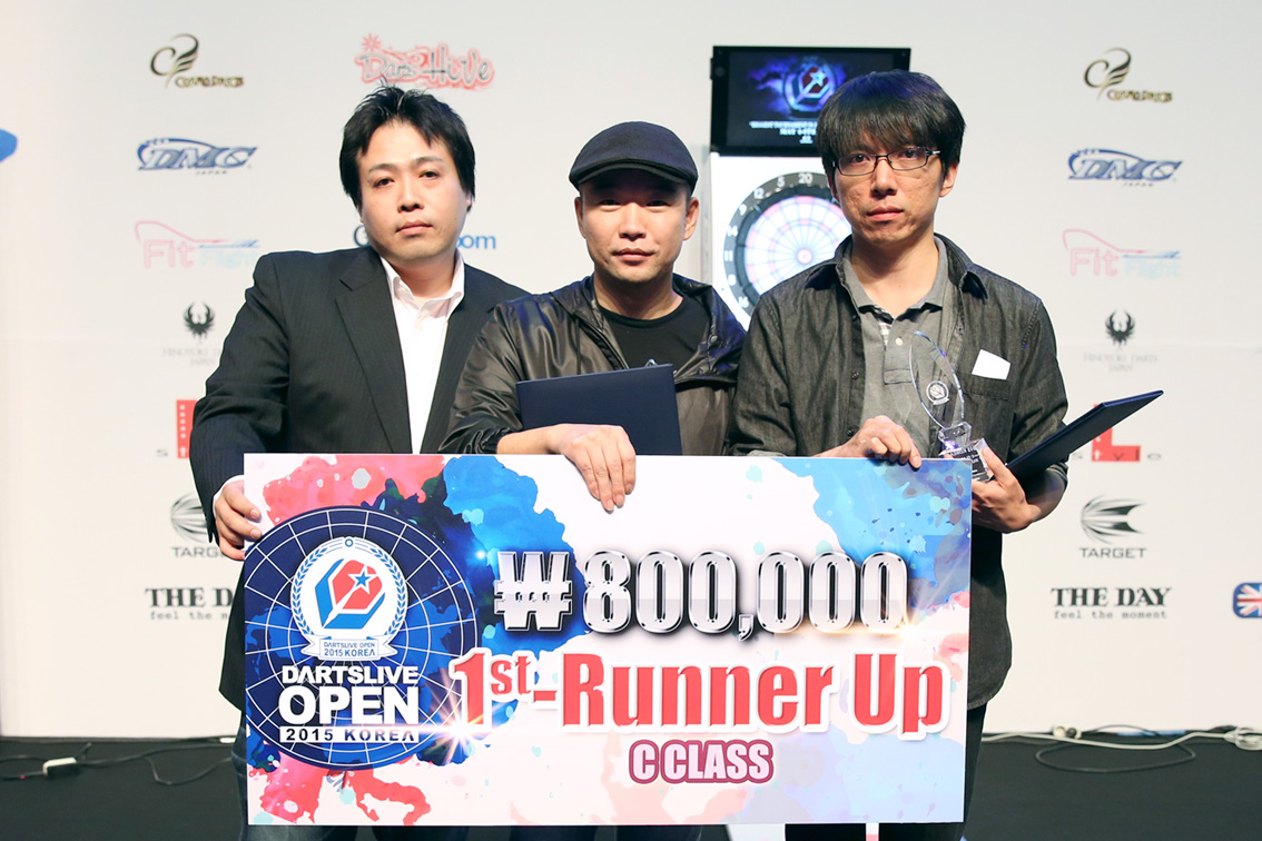 DARTSLIVE_OPEN_KOREA_2015_CClass_1stRunnerUp