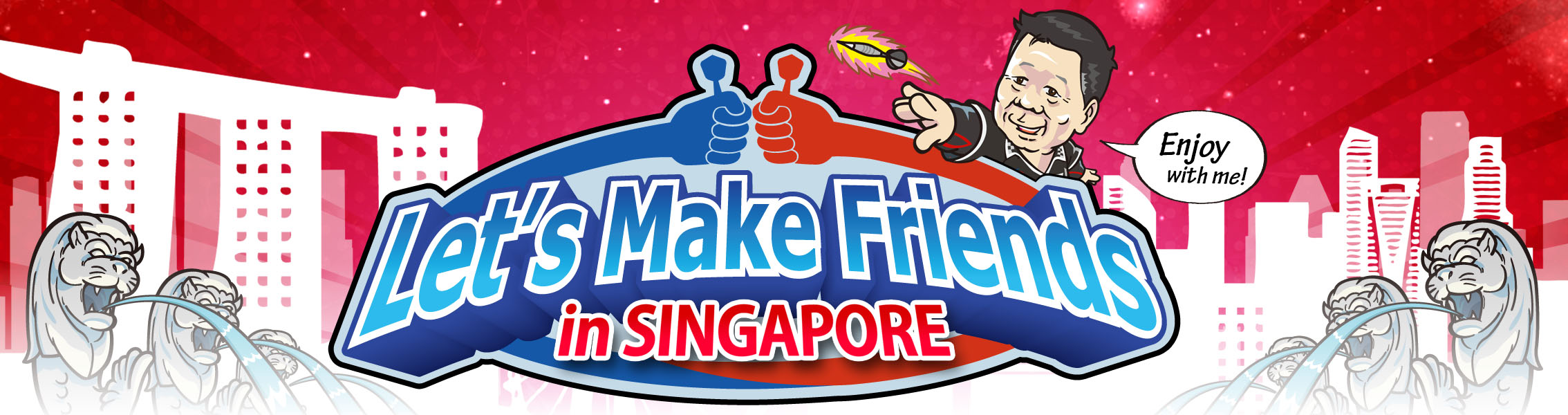 Celebrating SG50 by Lets Make Friends!