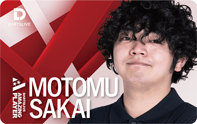 Motomu Sakai 酒井 素 DARTSLIVE CARD