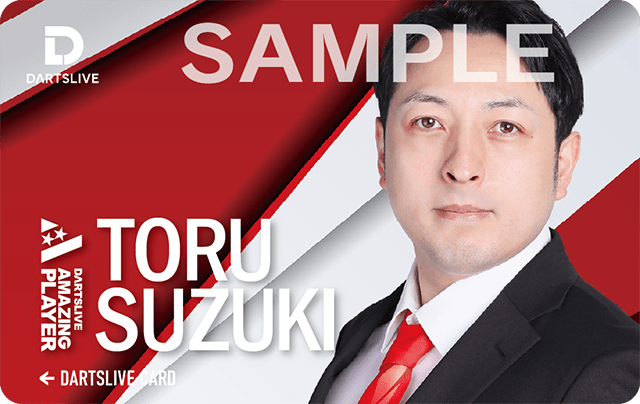 Toru Suzuki 鈴木 徹 DARTSLIVE CARD