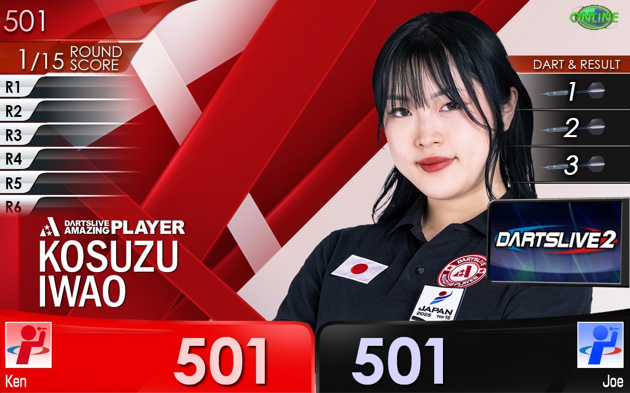 Kosuzu Iwao いわお 小鈴 DARTSLIVE THEME