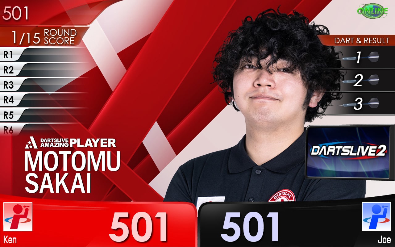 Motomu Sakai 酒井 素 DARTSLIVE THEME