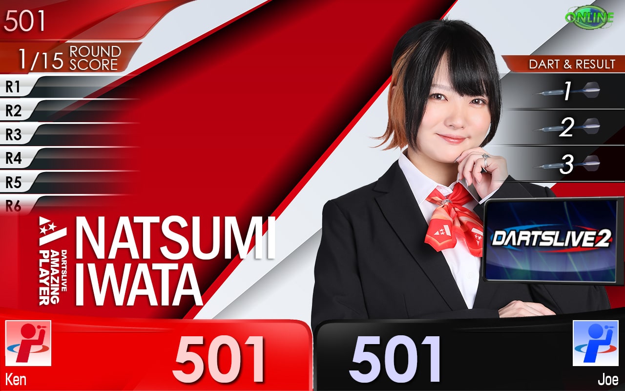 Natsumi Iwata 岩田 夏海 DARTSLIVE THEME