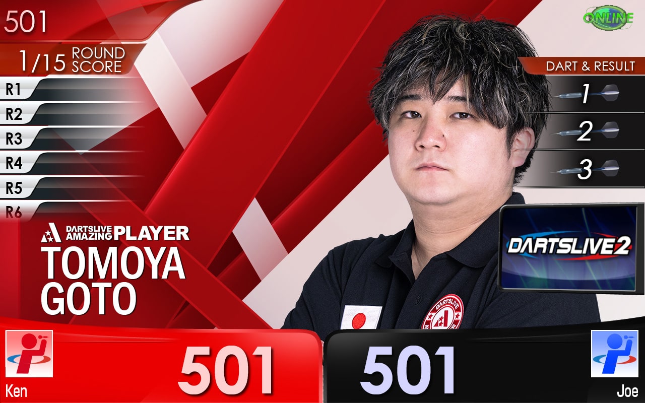 Tomoya Goto 後藤 智弥 DARTSLIVE THEME