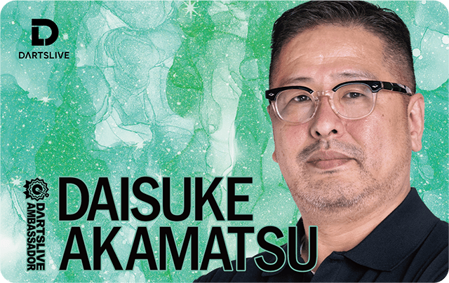 Daisuke Akamatsu 赤松 大輔 DARTSLIVE CARD