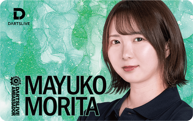 Mayuko Morita 森田 真結子 DARTSLIVE CARD