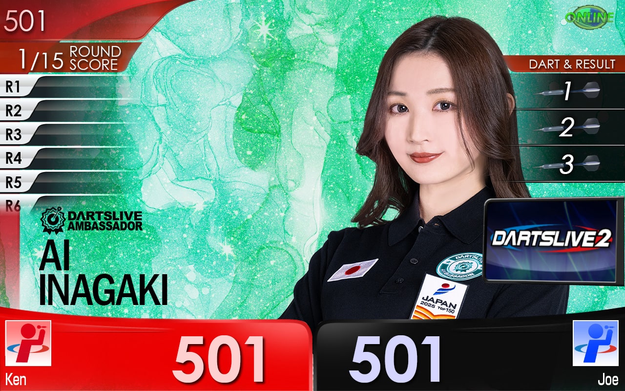 Ai Inagaki 稲垣 亜衣 DARTSLIVE THEME
