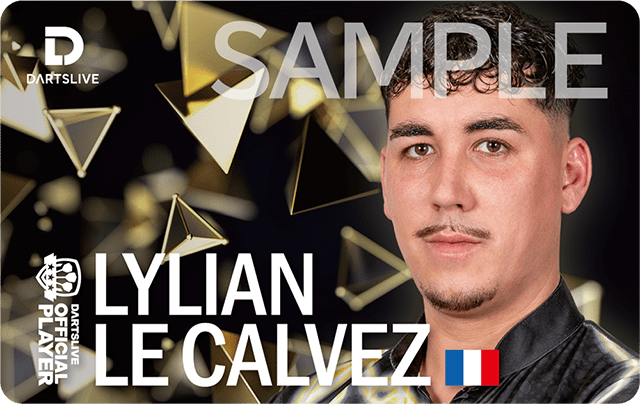 Lylian Le Calvez DARTSLIVE CARD