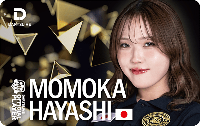 Momoka Hayashi 林 桃加 DARTSLIVE CARD