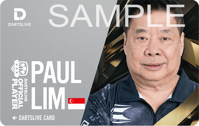 Paul Lim DARTSLIVE CARD