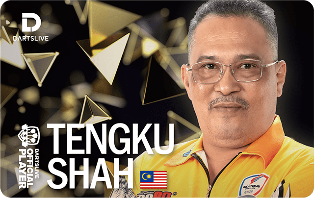 Tengku Shah DARTSLIVE CARD