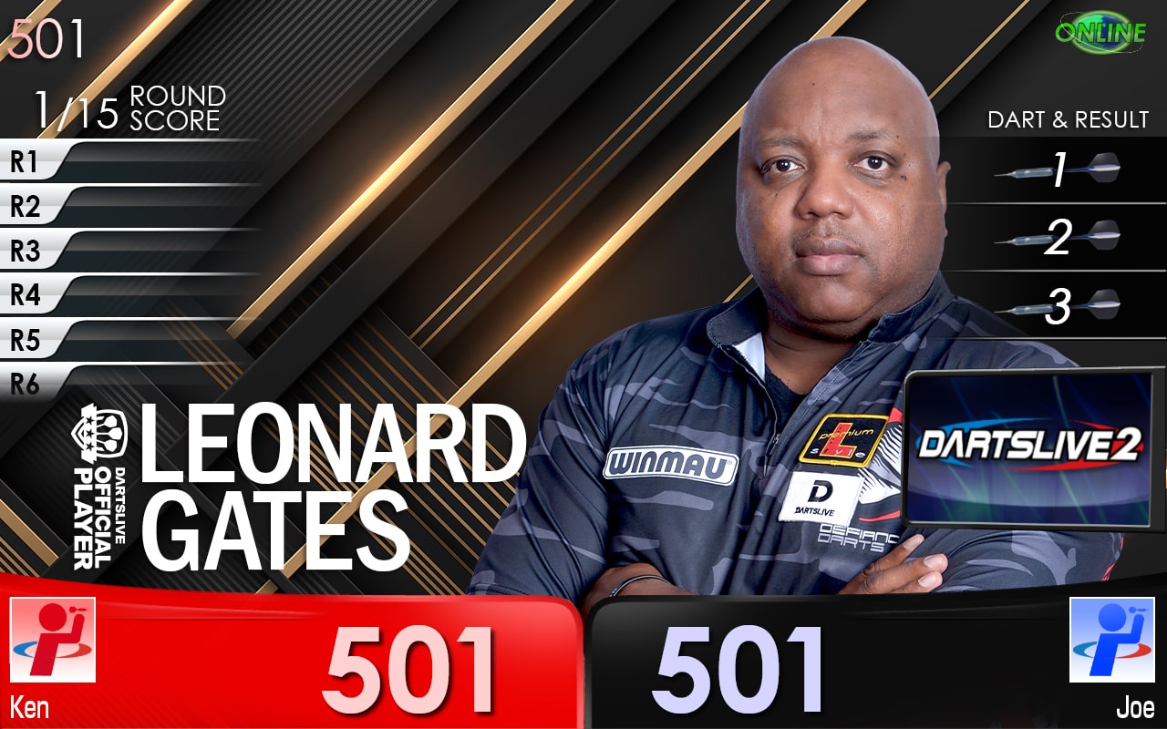 Leonard Gates DARTSLIVE THEME