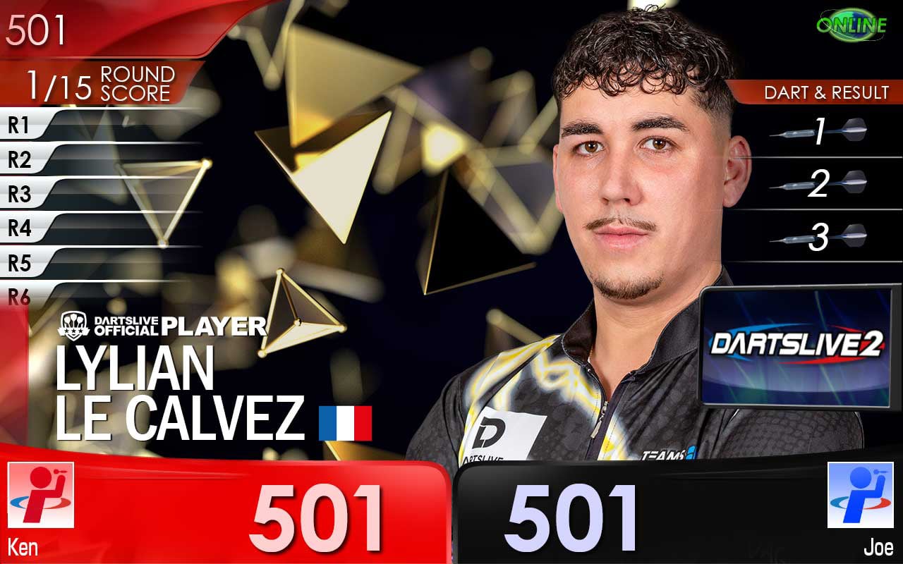 Lylian Le Calvez DARTSLIVE THEME